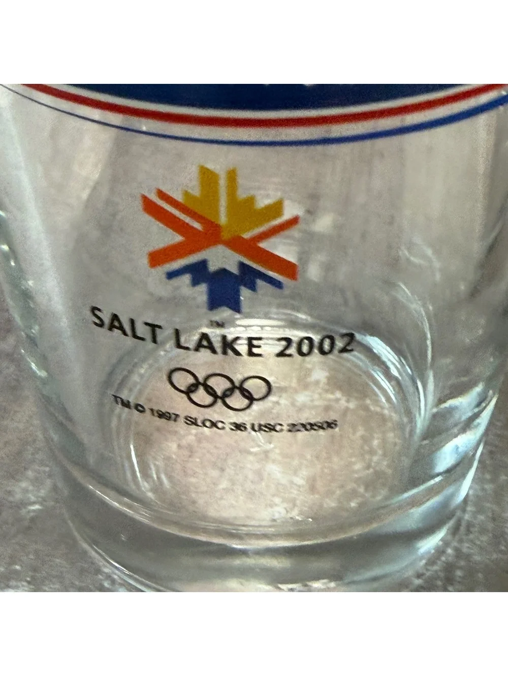 Set of 2 Budweiser 2002 Salt Lake City Winter Olympics Glasses Bud Light Beer